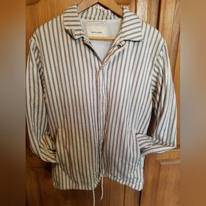 Native North Pinstriped Jacket Scandinavian Design and Lifestyle Company. SZ: L